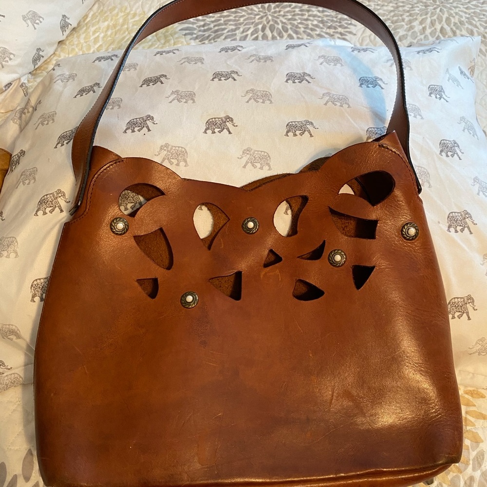 Authentic Roberta Gandolfi shoulder bag.